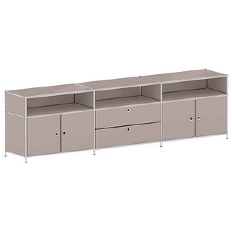 viasit Sideboard System4, 496622 taupe 227,9 x 40,4 x 62,0 cm, 1 St. – Bild 1 von 4