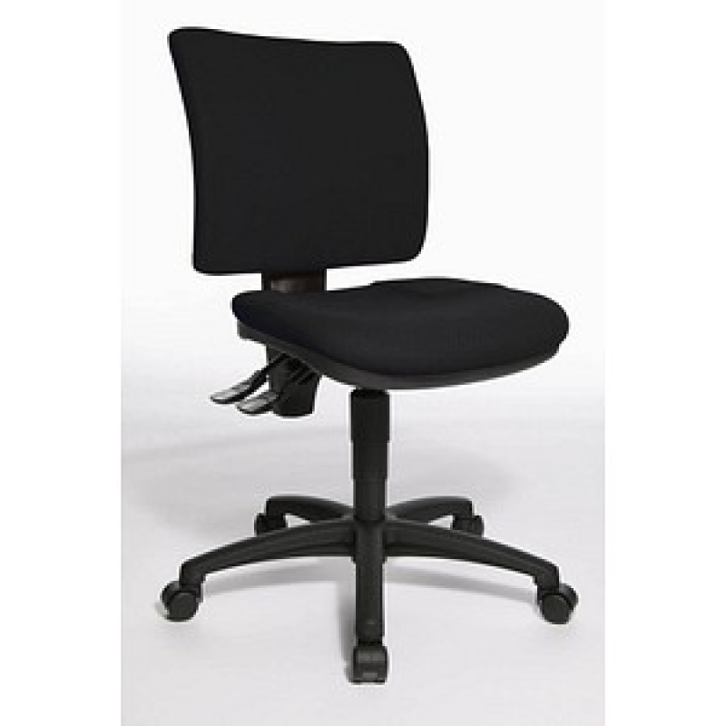 Topstar Bürostuhl U50, 8070 BC0 Stoff schwarz, Gestell schwarz – Bild 1 von 4