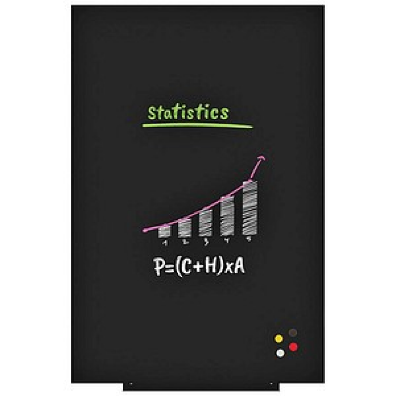 rocada Kreidetafel Liquid 100,0 x 150,0 cm schwarz – Bild 1 von 6