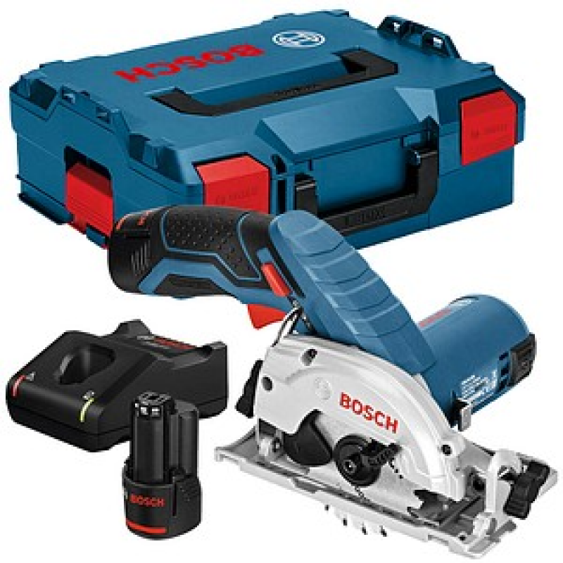 BOSCH Professional GKS 12V-26 Akku-Handkreissäge-Set 12,0 V, mit 2 Akkus – Bild 1 von 7