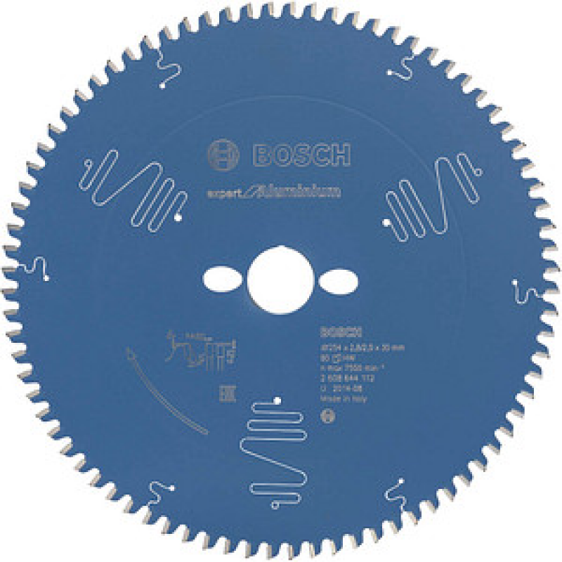 AKTION: BOSCH EXPERT for Aluminium Kreissägeblatt 254,0 mm, 80 Zähne, 1 St. mit Prämie nach Registrierung – Bild 1 von 2