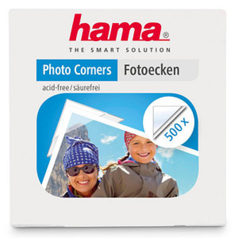 hama Fotoecken, 10,0 mm, 500 St. – Bild 1 von 4