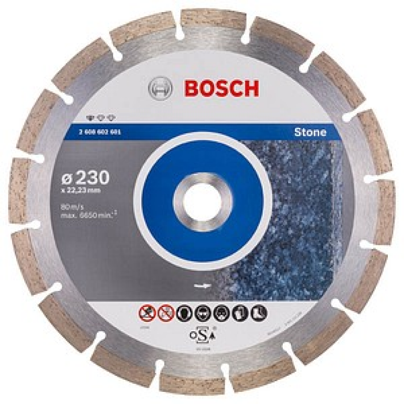 BOSCH Diamant-Trennscheibe Standard for Stone, 1 St. – Bild 1 von 4
