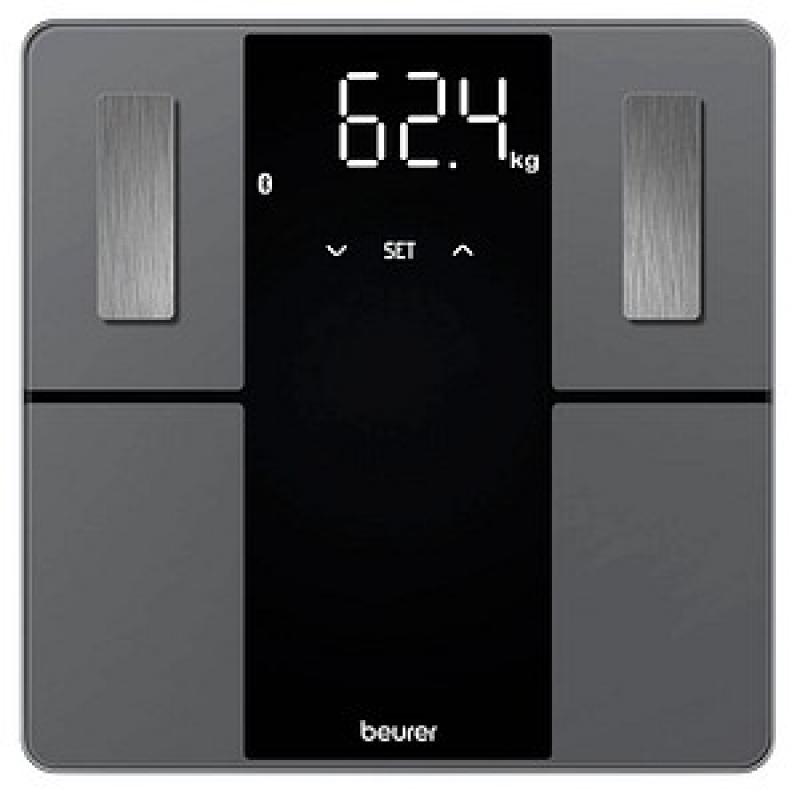 beurer Körperanalysewaage BF 500 Super Black Edition schwarz für max. 180,0 kg – Bild 1 von 5