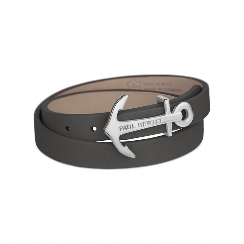 Paul Hewitt Armband PH-WB-S-13S Leder, Edelstahl