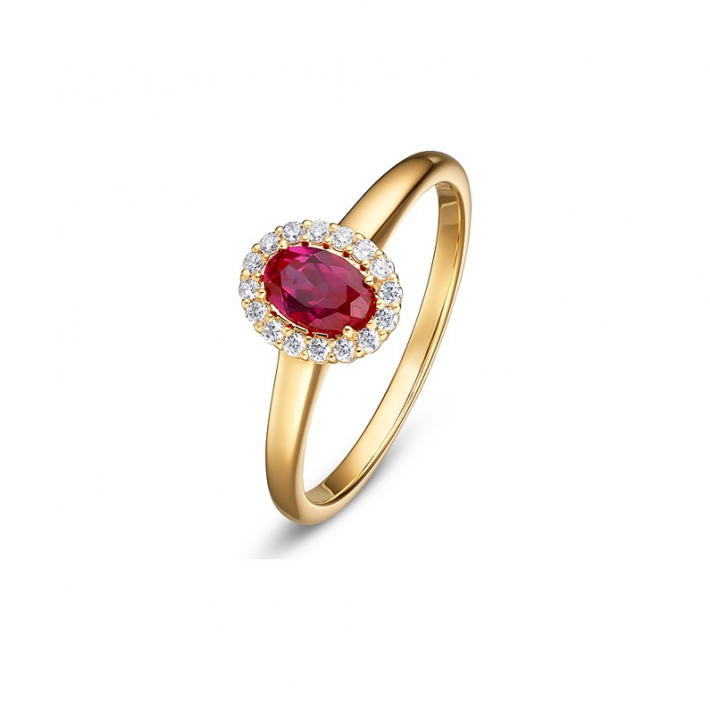 Valeria Damenring 87749088 585er Gelbgold – Bild 1 von 2