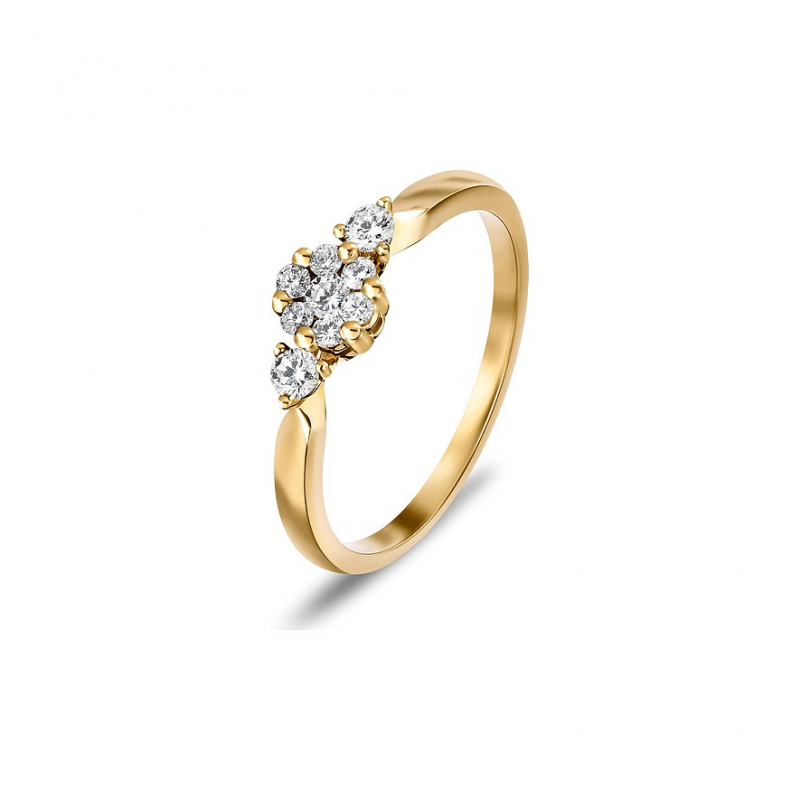 Valeria Damenring 87728633 585er Gelbgold – Bild 1 von 2