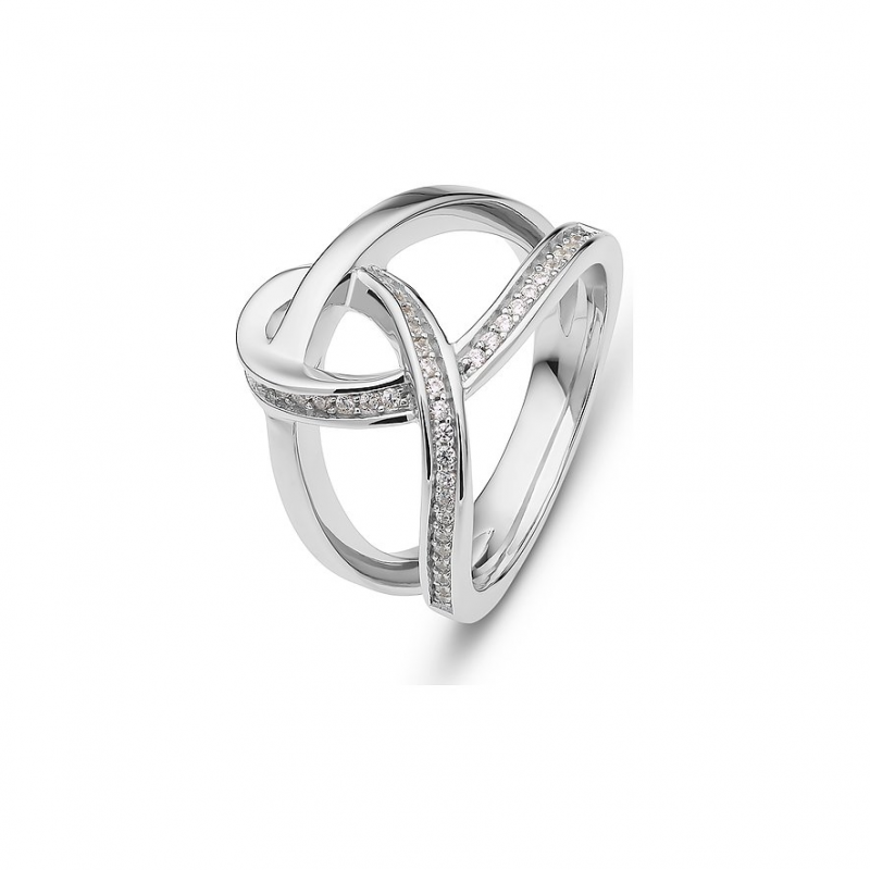 JETTE Damenring INFINITY 87939804 925er Silber – Bild 1 von 2