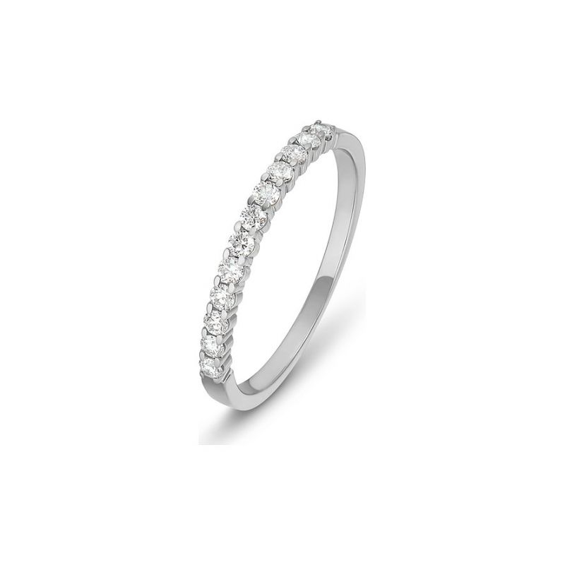 Valeria Damenring 87778223 585er Weißgold – Bild 1 von 2