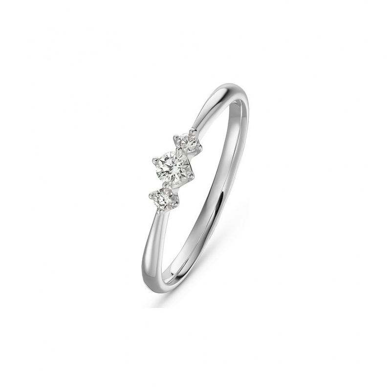 Valeria Damenring 87988422 585er Weißgold – Bild 1 von 3