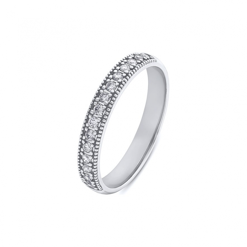 Valeria Damenring 87993361 585er Weißgold – Bild 1 von 2