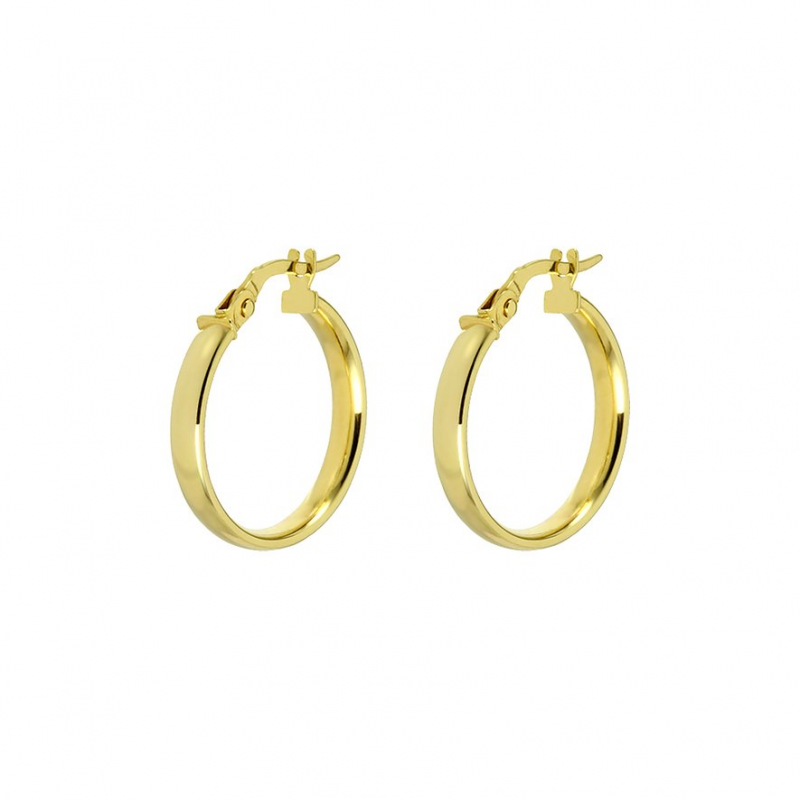 Valeria Creolen 88068581 375er Gelbgold – Bild 1 von 2
