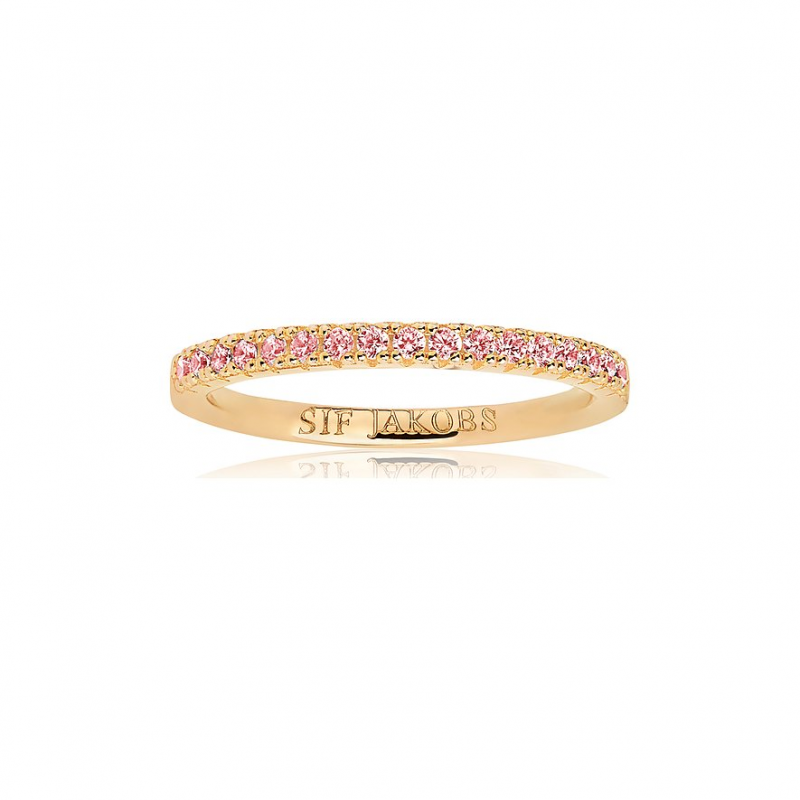Sif Jakobs Jewellery Damenring SJ-R2869-PK(YG)/54 925er Silber