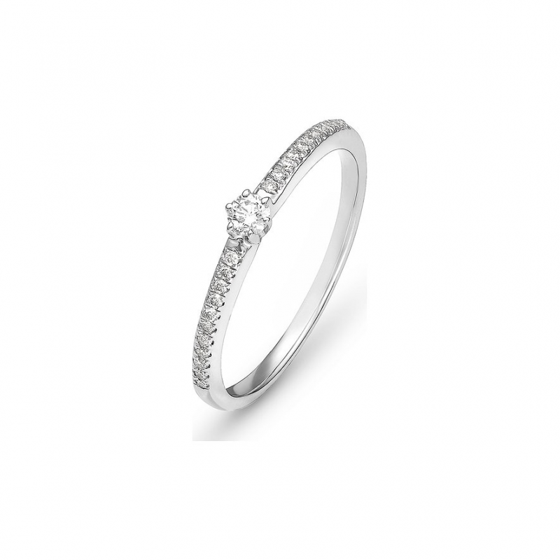 Valeria Damenring 88097564 585er Weißgold – Bild 1 von 3