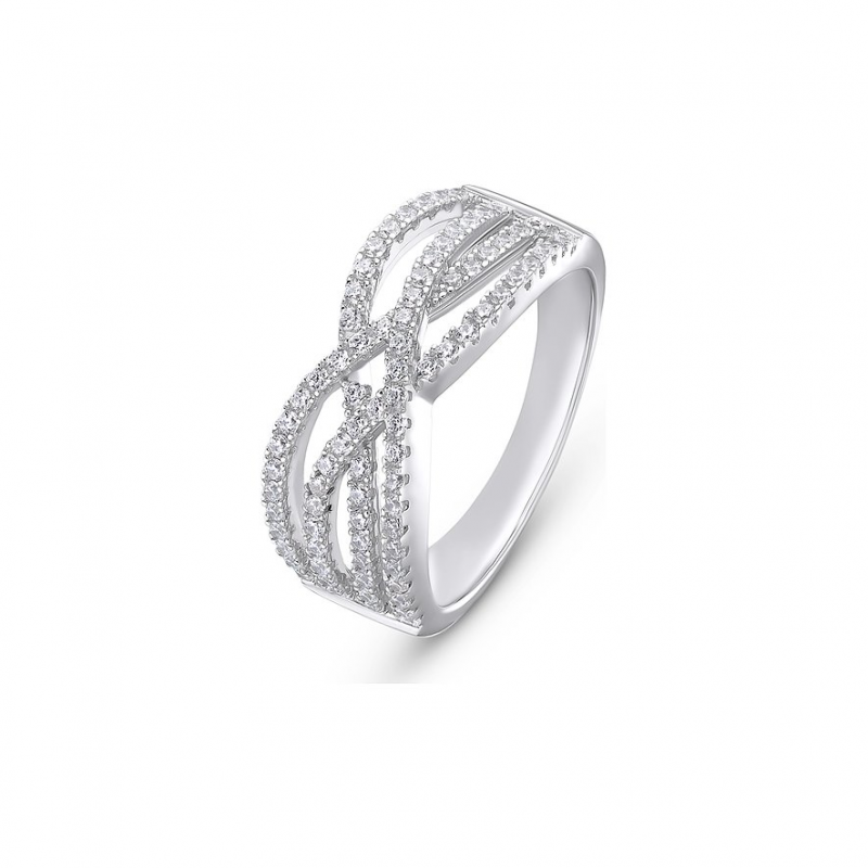 FAVS Damenring 88285018 925er Silber – Bild 1 von 2