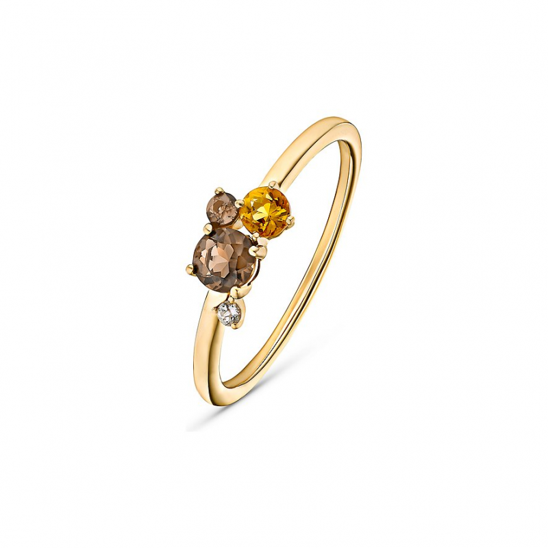 Valeria Damenring 88289374 375er Gelbgold – Bild 1 von 2