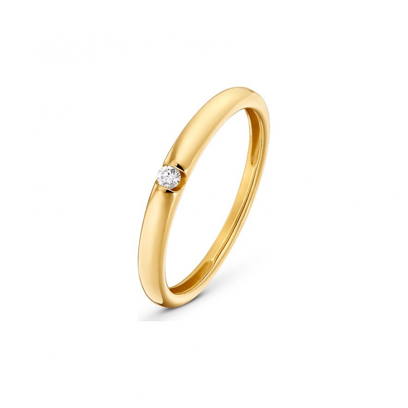 Valeria Damenring 88311582 375er Gelbgold – Bild 1 von 2