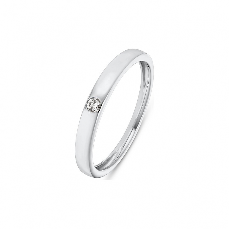 Valeria Damenring 88311892 375er Weißgold – Bild 1 von 2