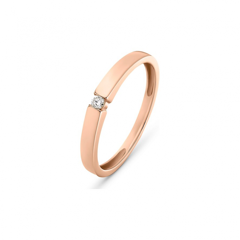 Valeria Damenring 88312058 375er Rotgold – Bild 1 von 2