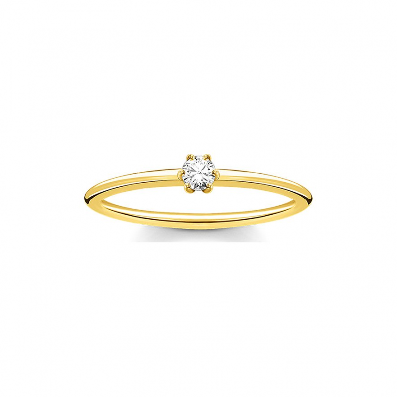 Thomas Sabo Damenring TR2312-414-14-52 925er Silber – Bild 1 von 2