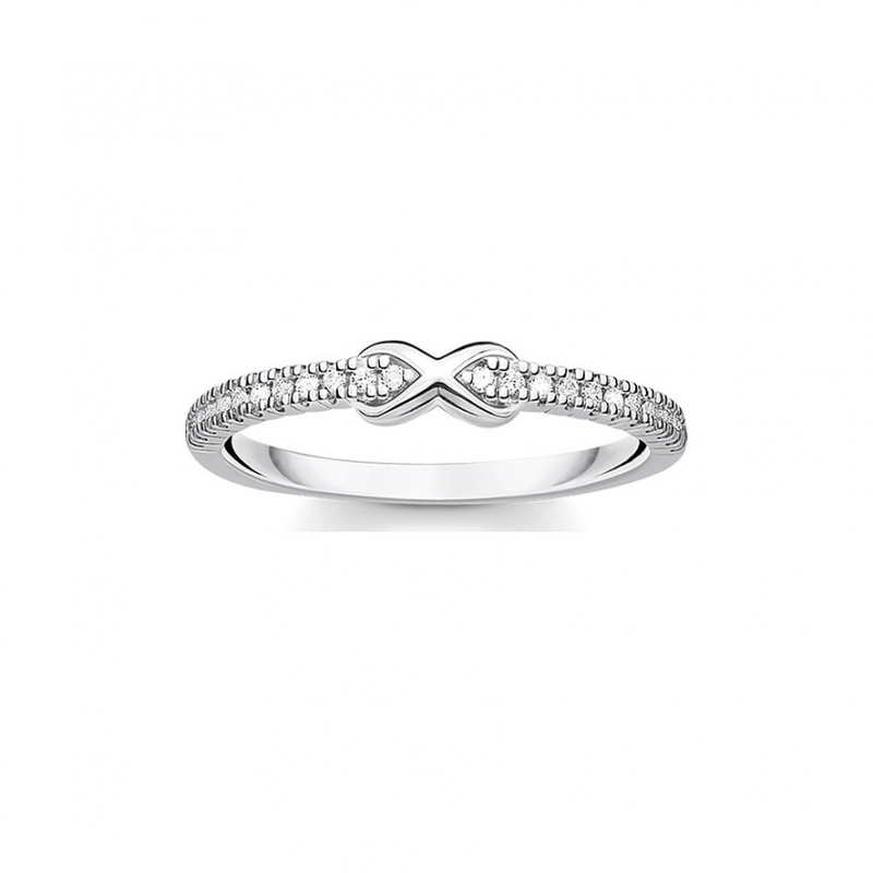 Thomas Sabo Damenring TR2322-051-14-56 925er Silber – Bild 1 von 2