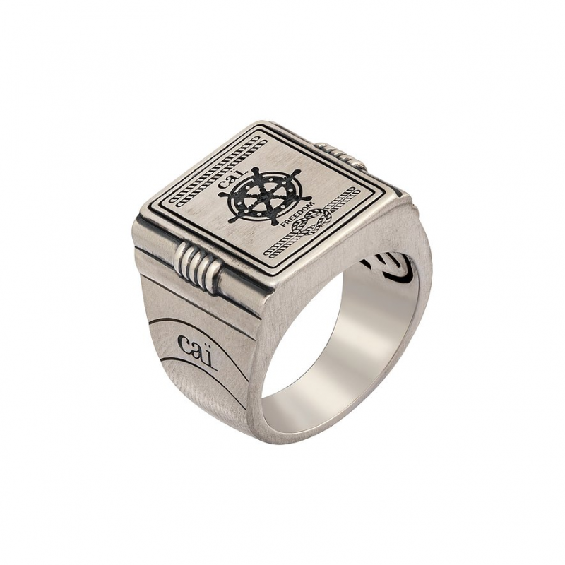 Caï Herrenring 132270837-064 925er Silber – Bild 1 von 3