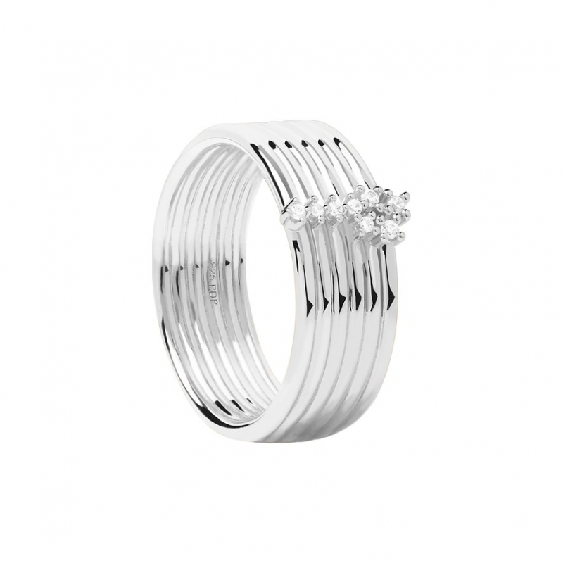 PdPaola Damenring Super Future AN02-614-12 925er Silber – Bild 1 von 2