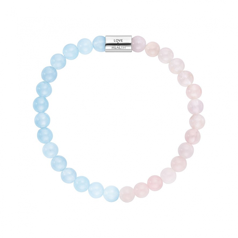 Engelsrufer Armband ERB-HEAL-RQ-BA-S 925er Silber, Stein