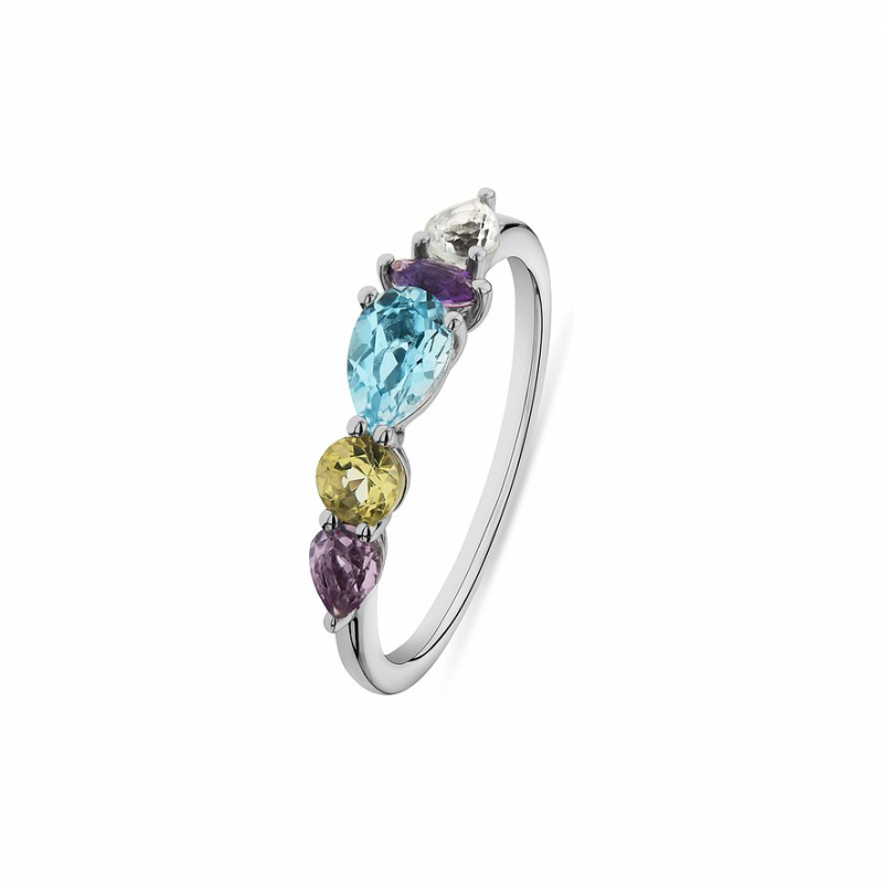 Valeria Damenring 88555279 375er Weißgold – Bild 1 von 3