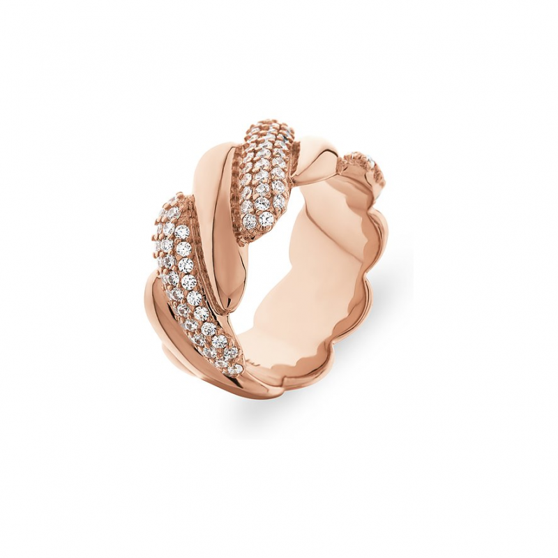 JETTE Damenring SPIRAL 88558391 925er Silber – Bild 1 von 3