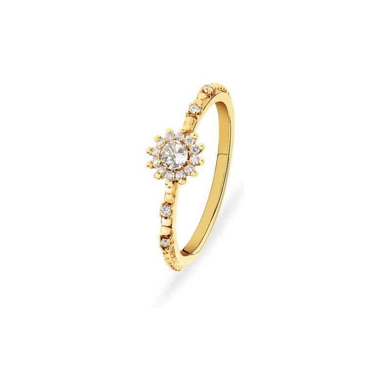 Valeria Damenring 88565835 585er Gelbgold – Bild 1 von 2