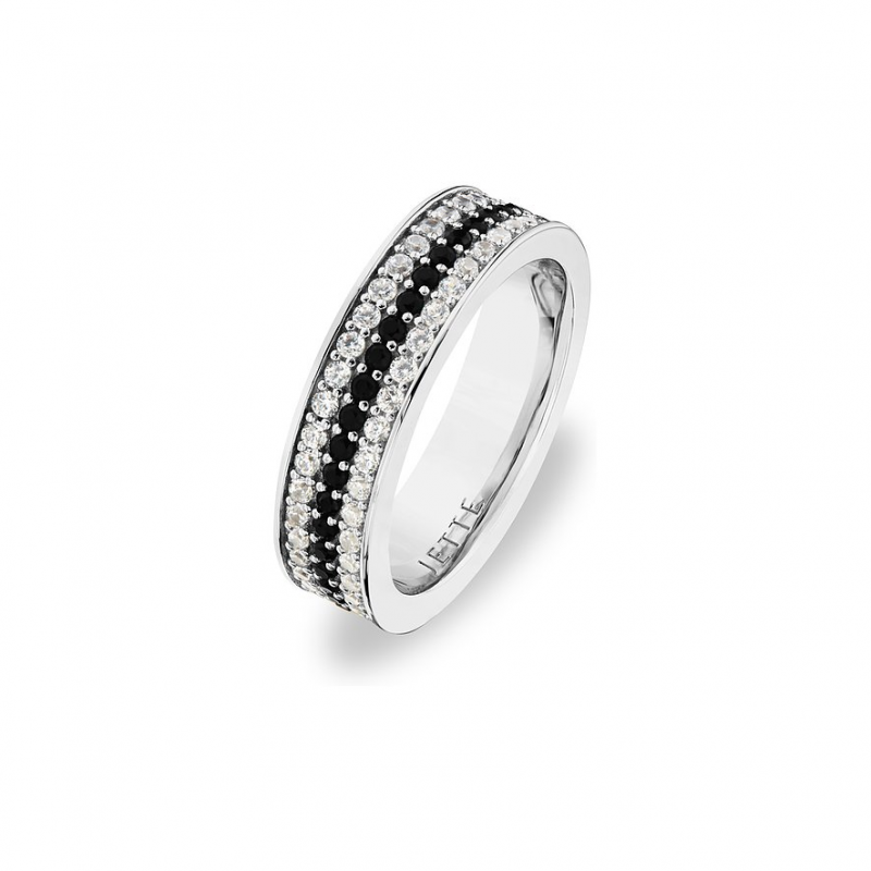 JETTE Damenring OPPOSITE 88601611 925er Silber – Bild 1 von 3
