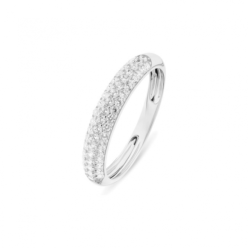 Valeria Damenring 88643275 375er Weißgold – Bild 1 von 3