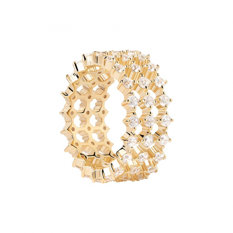 PdPaola Damenring AN01-881-10 925er Silber – Bild 1 von 3