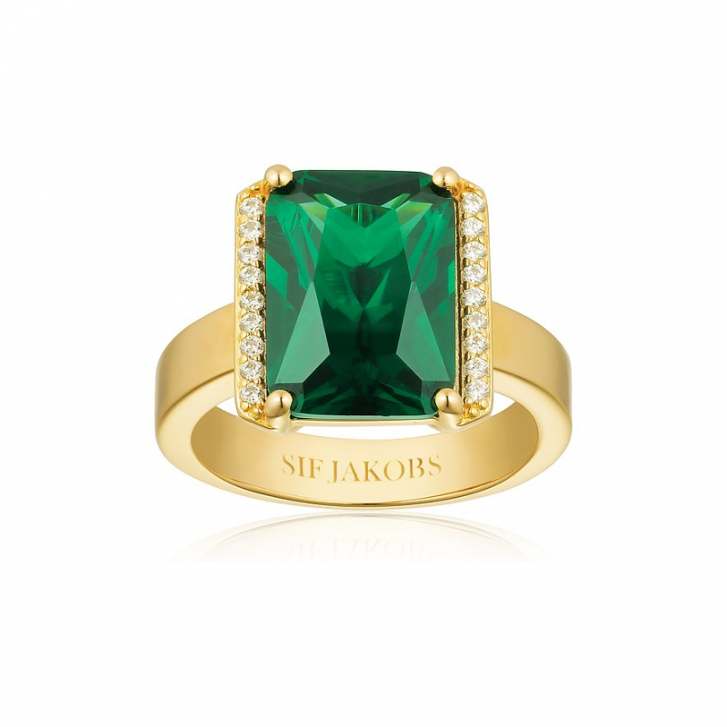 Sif Jakobs Jewellery Damenring SJ-R42267-GCZ-YG-60 925er Silber