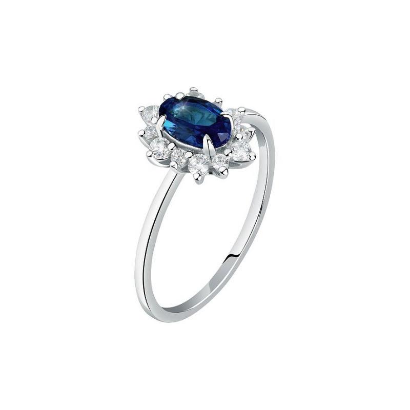 Live Diamond Damenring LDW050162016 375er Weißgold, recycelt