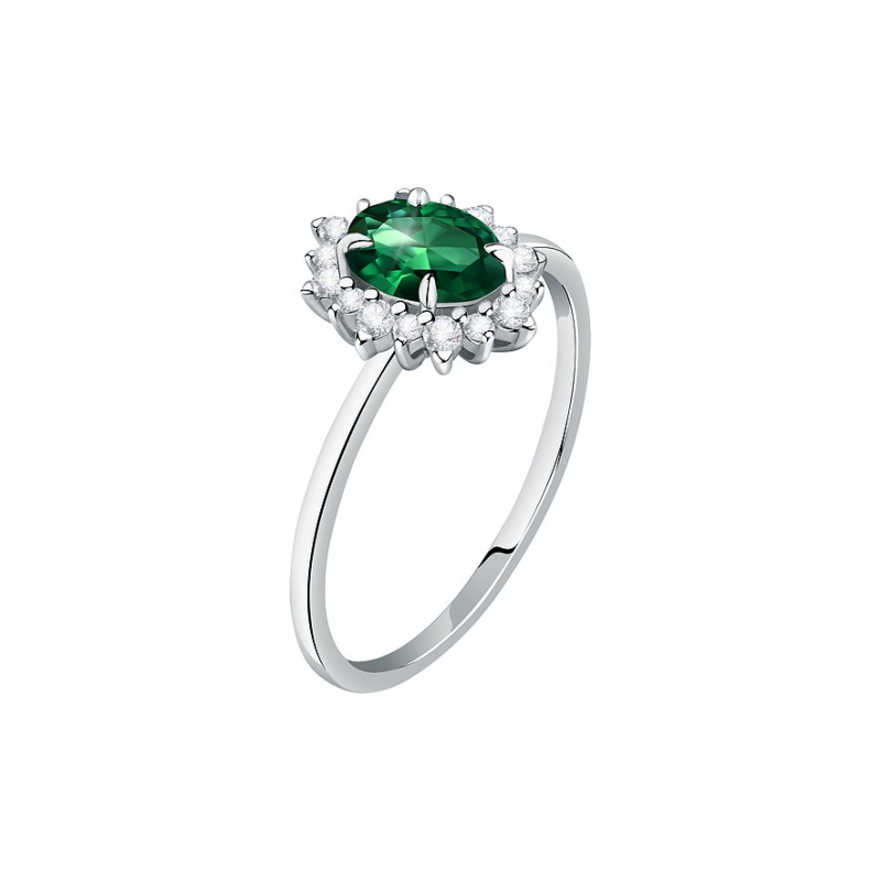 Live Diamond Damenring LDW100169012I 375er Weißgold, recycelt