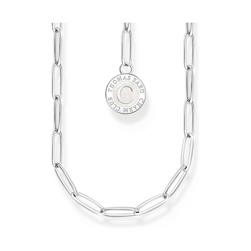 Thomas Sabo Kette Carrier X2089-007-21-L45 925er Silber, Emaille