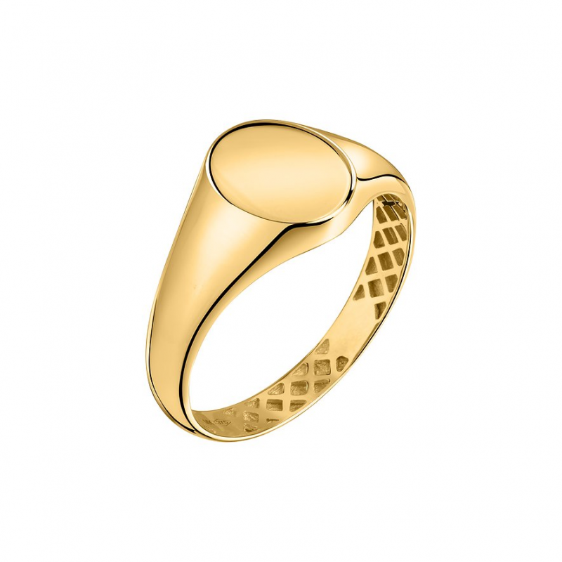 Valeria Herrenring 88792866 375er Gelbgold – Bild 1 von 2