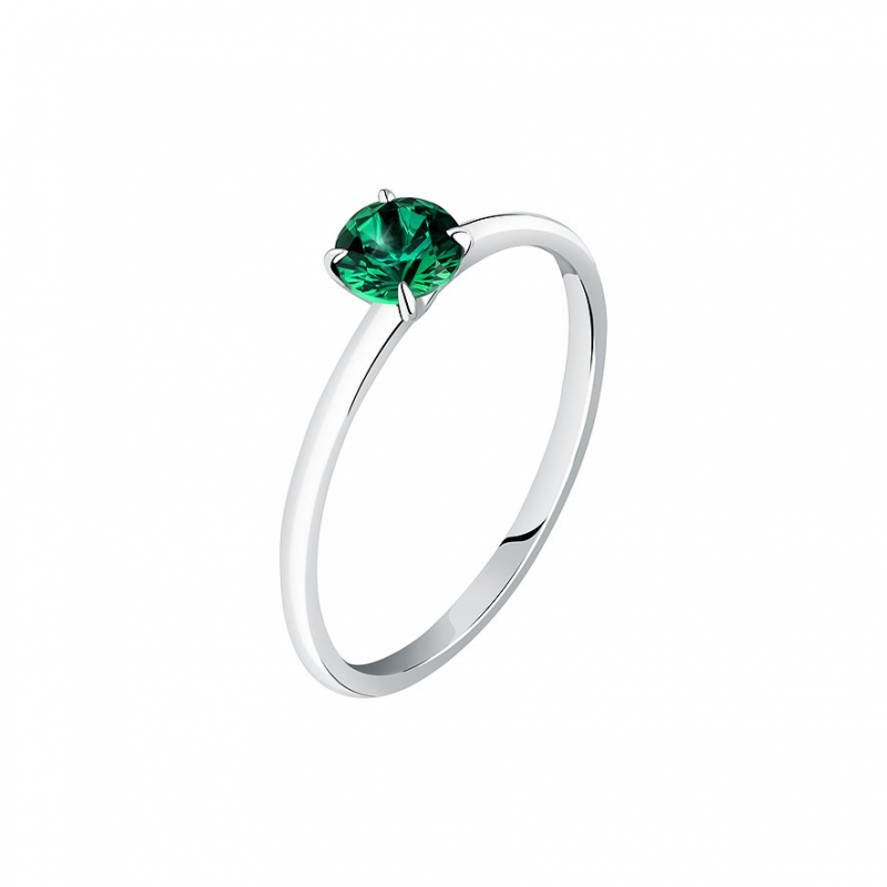 Live Diamond Damenring LDW050160014 375er Weißgold, recycelt – Bild 1 von 3