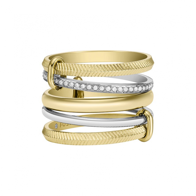 Fossil Damenring JEWELRY JF04592998 Edelstahl – Bild 1 von 3