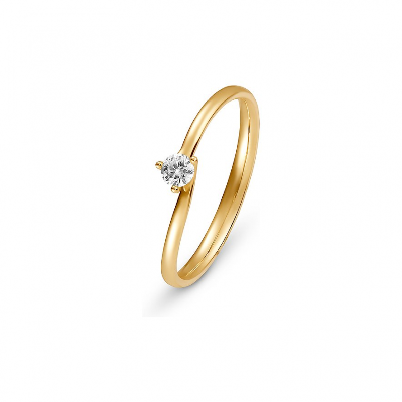 Valeria Damenring 89060028 585er Gelbgold – Bild 1 von 2
