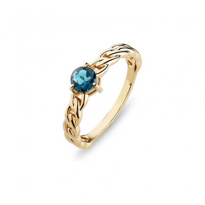 Valeria Damenring 89083915 585er Gelbgold – Bild 1 von 3