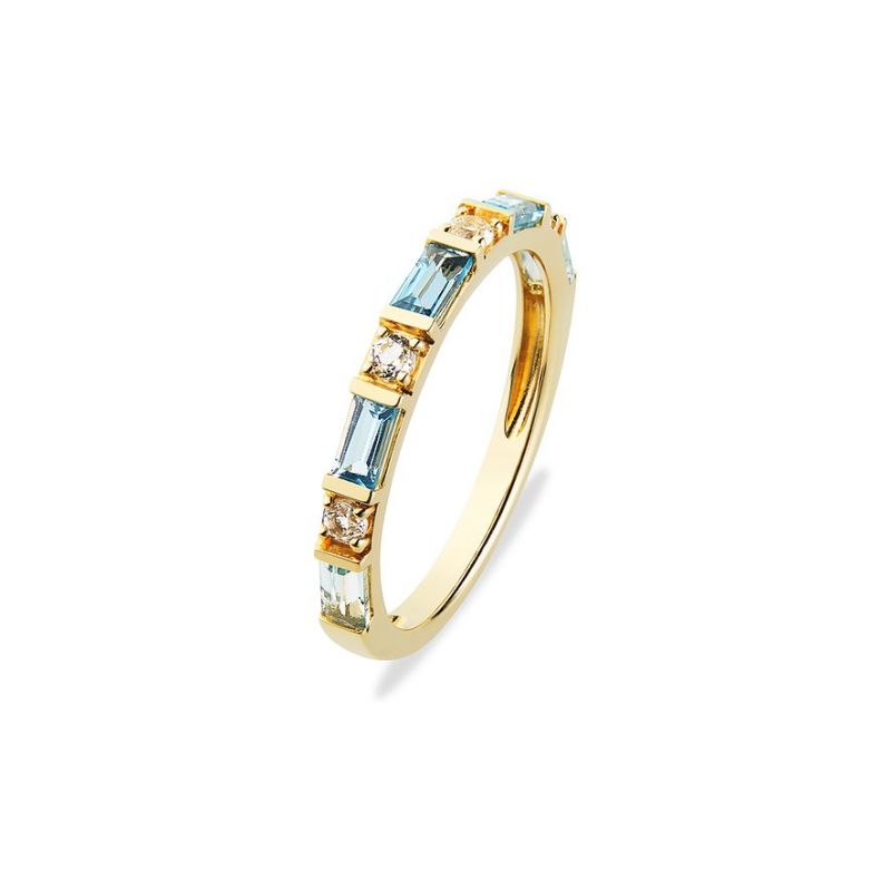 Valeria Damenring 89084067 585er Gelbgold – Bild 1 von 3