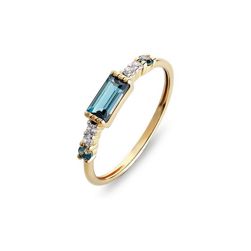 Valeria Damenring 89084351 585er Gelbgold