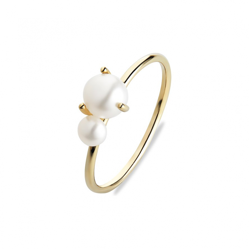 Valeria Damenring 89093015 585er Gelbgold – Bild 1 von 3