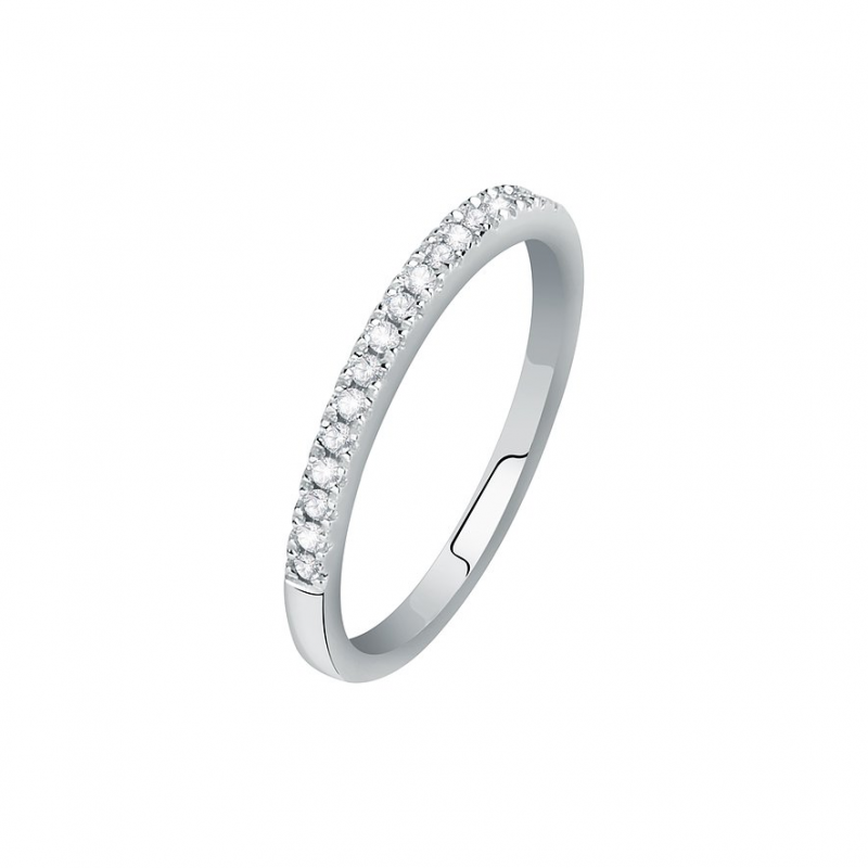 Valeria Damenring 89109973 585er Weißgold – Bild 1 von 3
