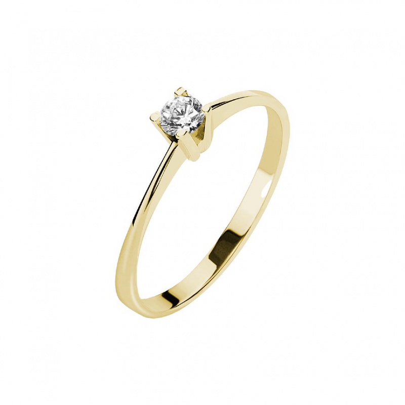 Valeria Damenring 89111285 585er Gelbgold