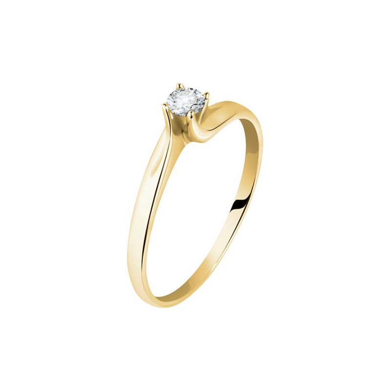 Valeria Damenring 89112851 585er Gelbgold