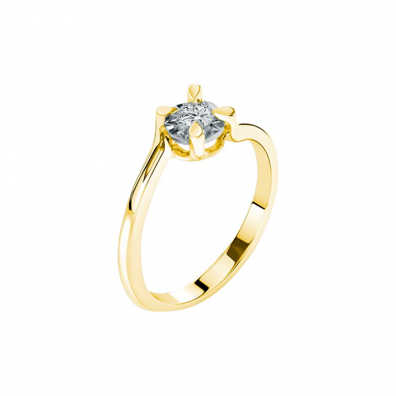 Valeria Damenring 89113083 585er Gelbgold